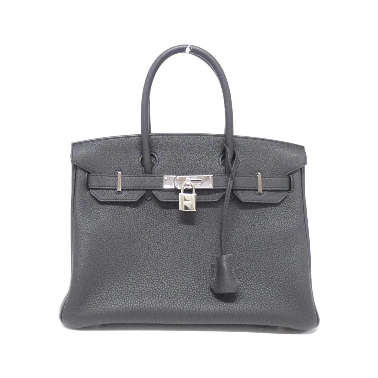 HERMES Birkin 030520CK Handbag Togo Black