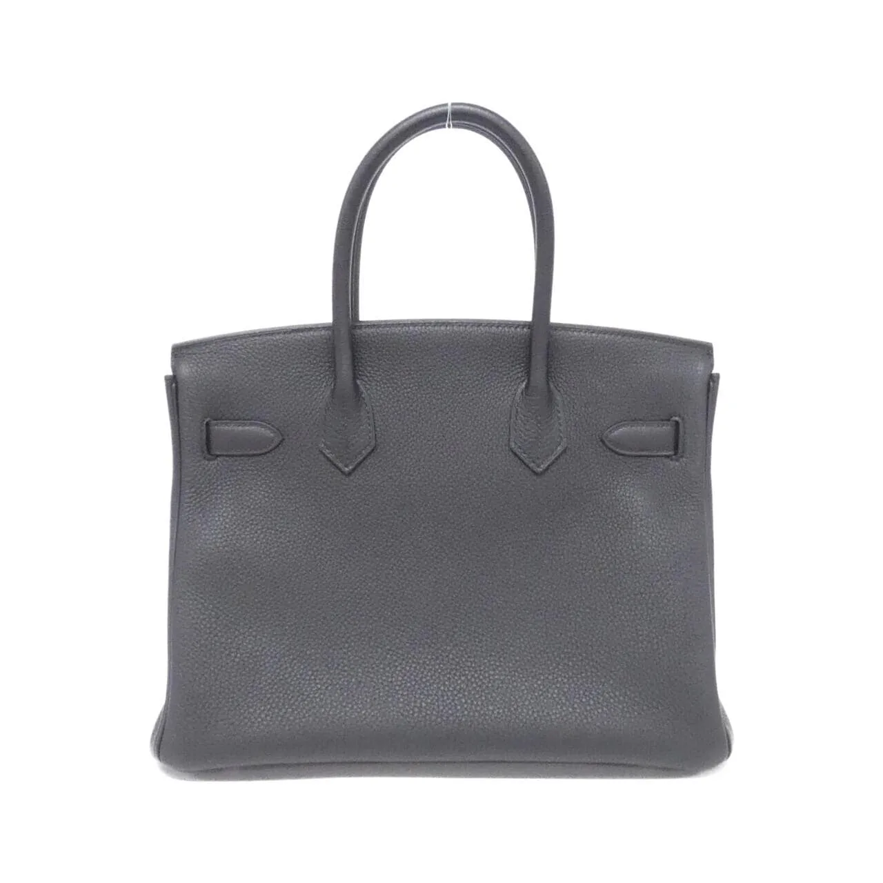 HERMES Birkin 030520CK Handbag Togo Black Togo Leather Rank A - Thumbnail 2