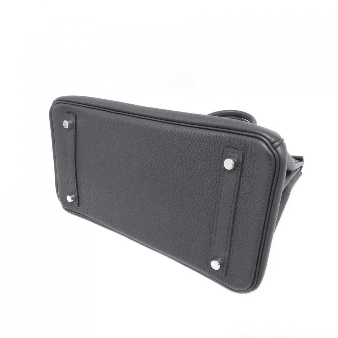 HERMES Birkin 030520CK Handbag Togo Black Togo Leather Rank A - Thumbnail 3