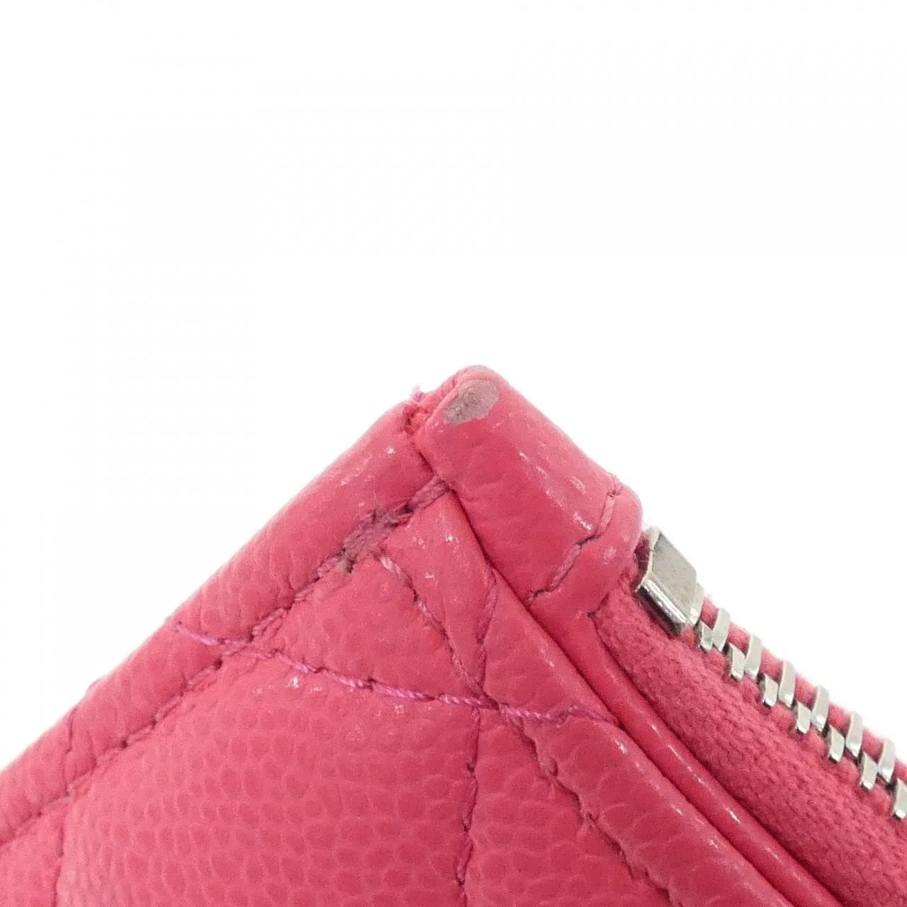 CHANEL Timeless Classic AP2570 Card Case Grained Calfskin Pink Grained Calfskin Rank A - Thumbnail 3