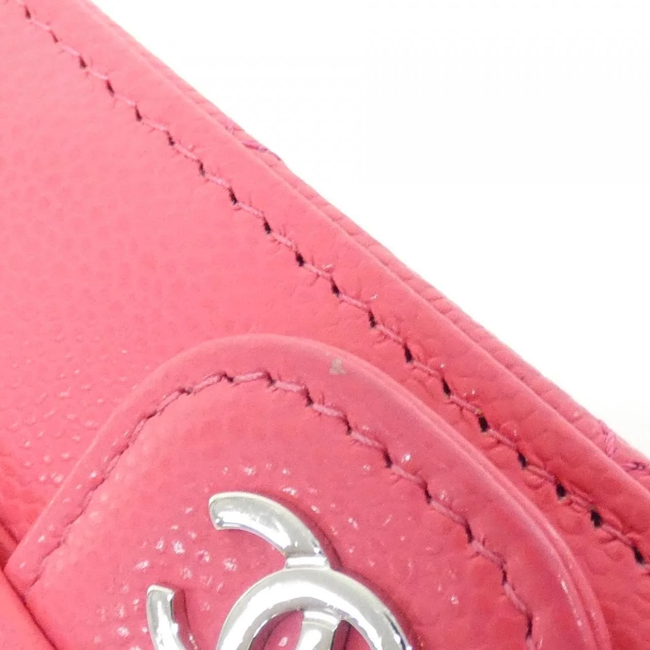 CHANEL Timeless Classic AP2570 Card Case Grained Calfskin Pink Grained Calfskin Rank A - Thumbnail 6