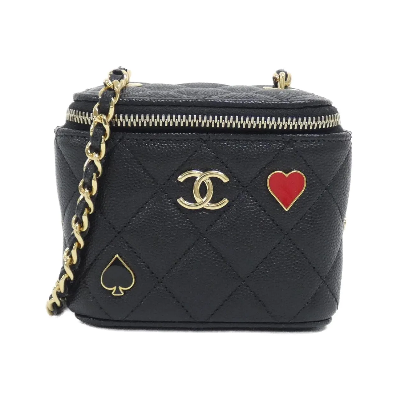 CHANEL Chanel 19 AP3078 肩背包 荔枝紋牛皮 Black
