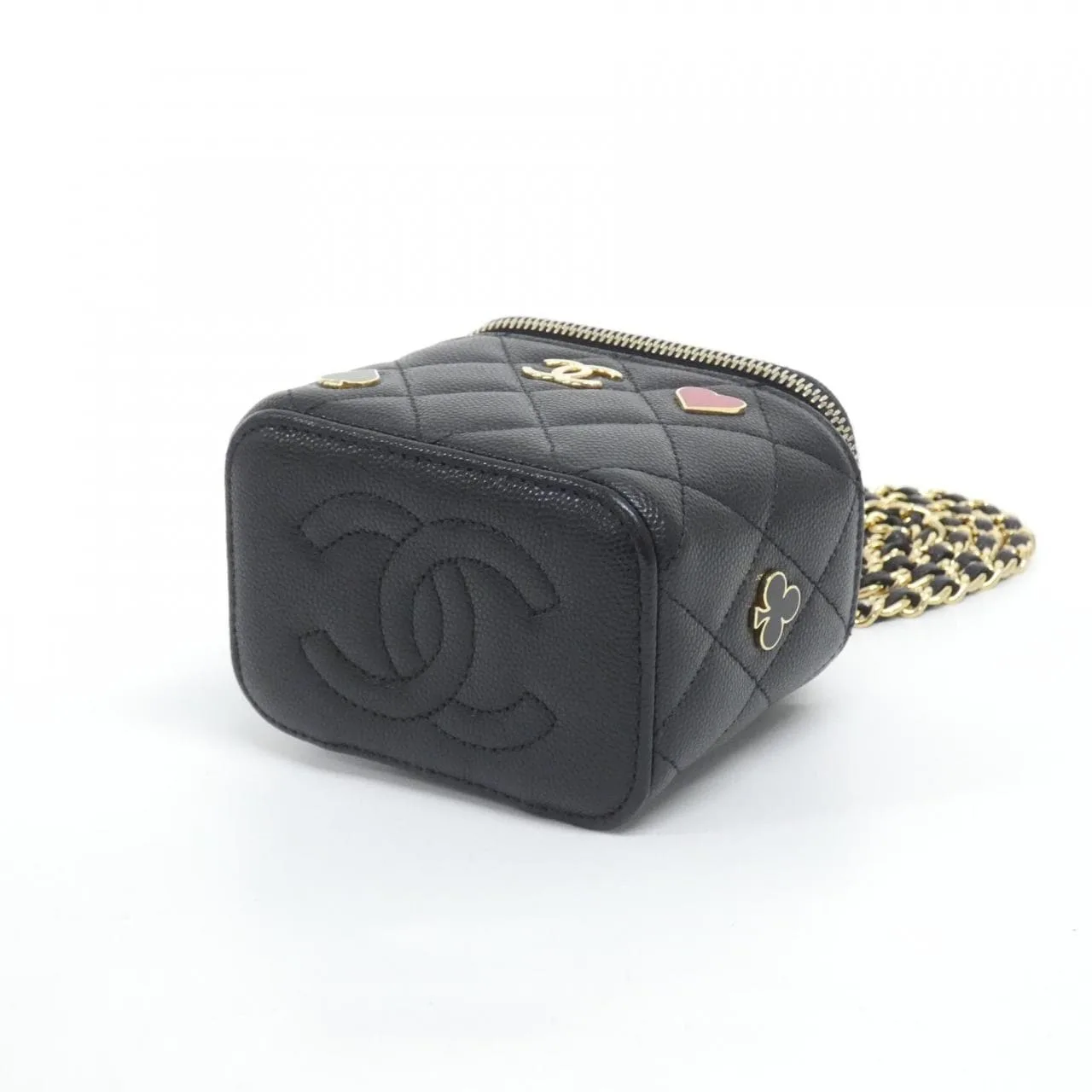 CHANEL Chanel 19 AP3078 肩背包 荔枝紋牛皮 黑色 荔枝紋牛皮 中古品A - 縮圖 3