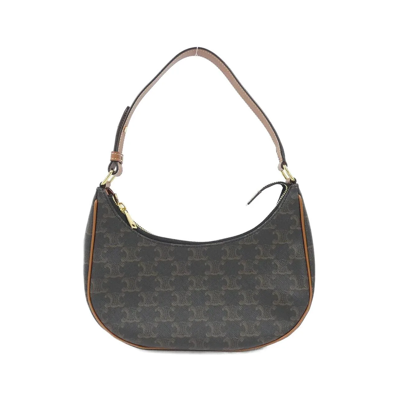 CELINE Ava 193952BZJ Shoulder Canvas Black