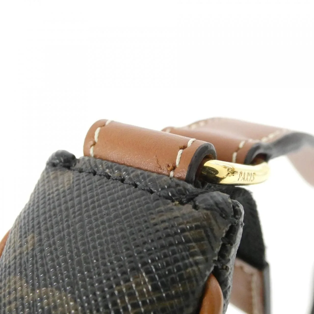 CELINE Ava 193952BZJ Shoulder Canvas Black Canvas Rank A - Thumbnail 3
