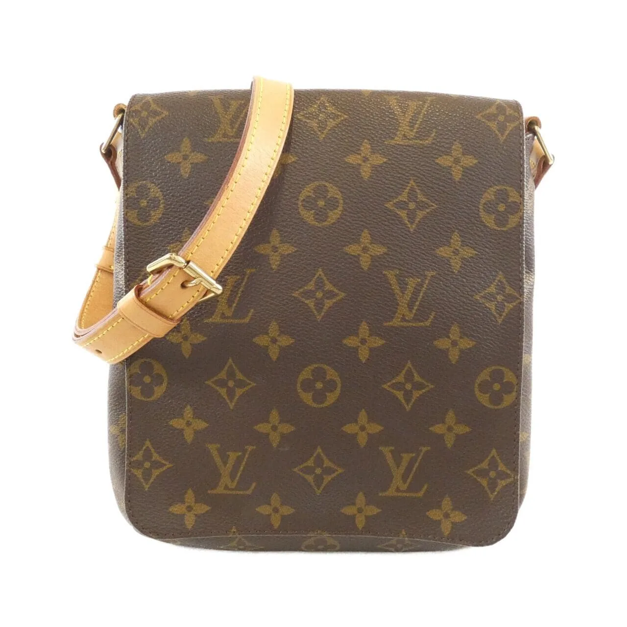 LOUIS VUITTON Musette M51258 Shoulder Monogram Black