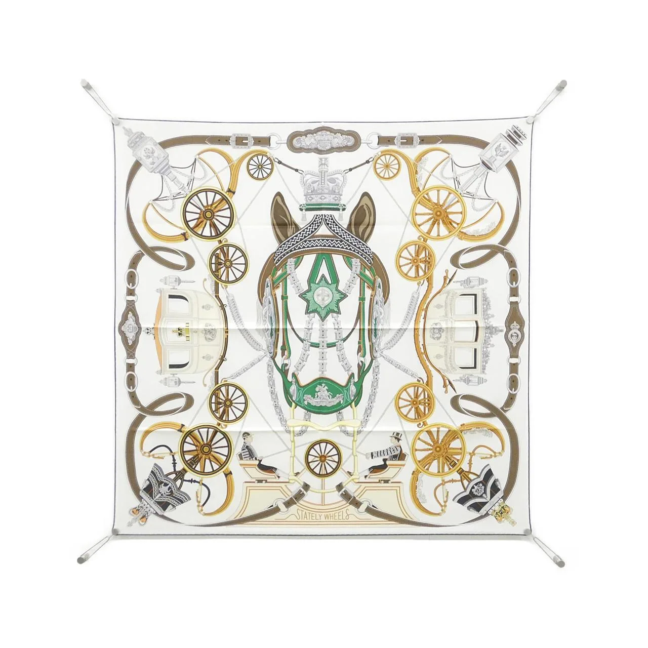 HERMES 004163S Scarf Black