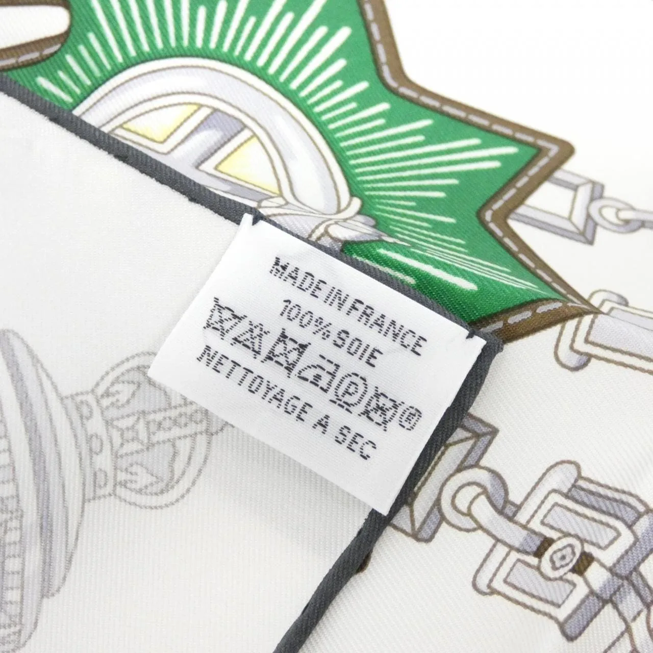HERMES 004163S Scarf Black Rank A - Thumbnail 4