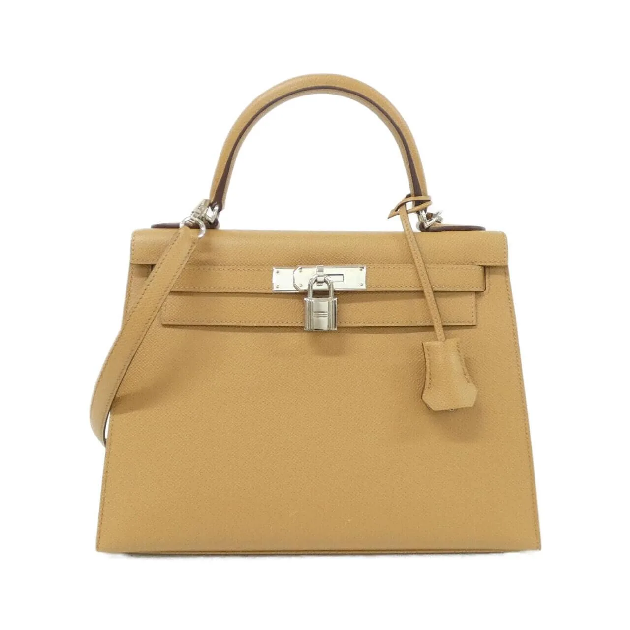 HERMES Kelly 042319CK Handbag Epsom Black