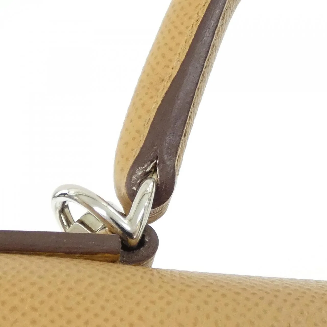HERMES Kelly 042319CK Handbag Epsom Black Epsom Leather Rank A - Thumbnail 7