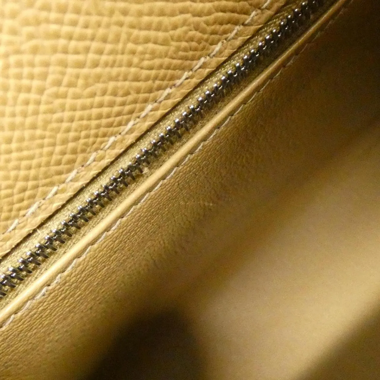 HERMES Kelly 042319CK Handbag Epsom Black Epsom Leather Rank A - Thumbnail 10