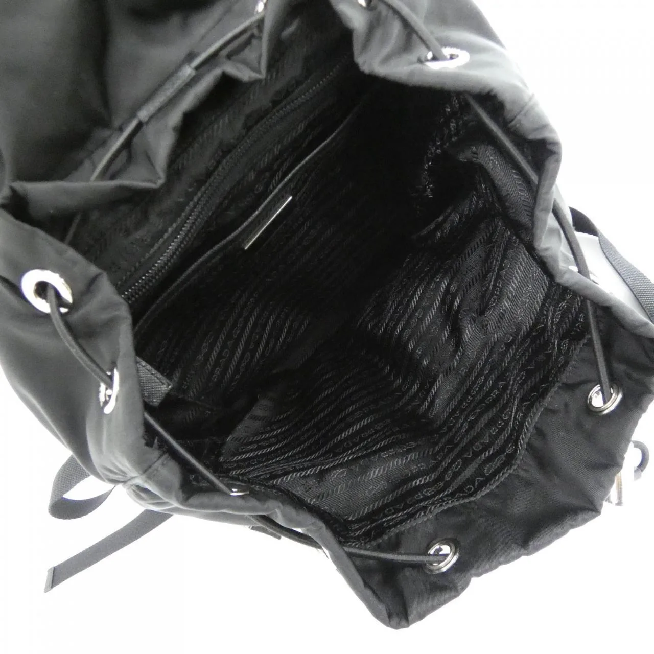 PRADA 1BZ070 Backpack Black Rank A - Thumbnail 9