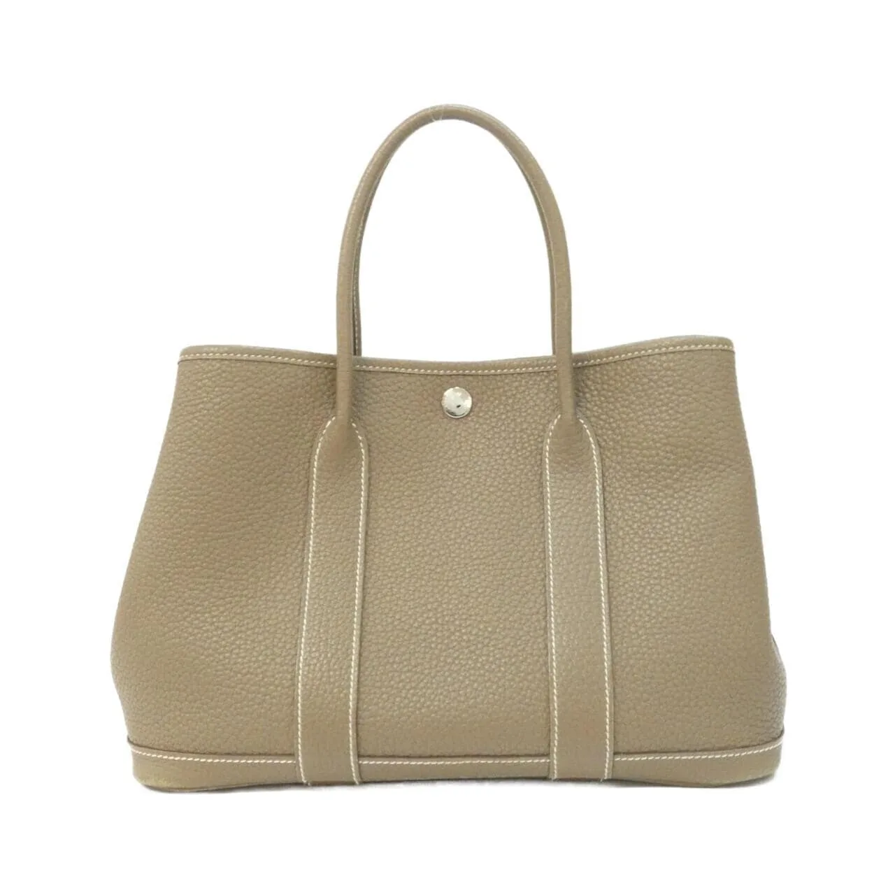 HERMES Garden Party 051568CK Tote Etoupe