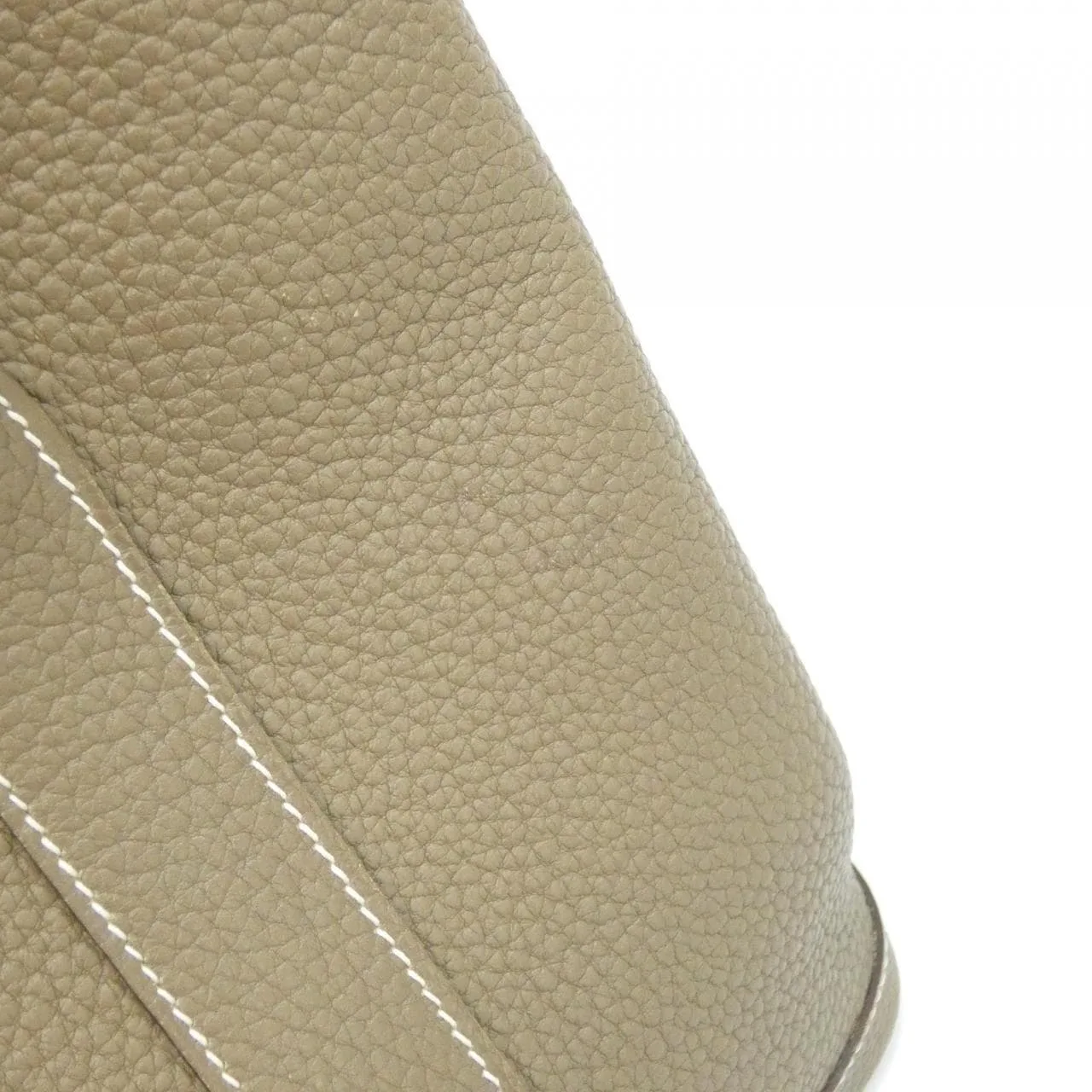 HERMES Garden Party 051568CK Tote Etoupe Rank B - Thumbnail 4