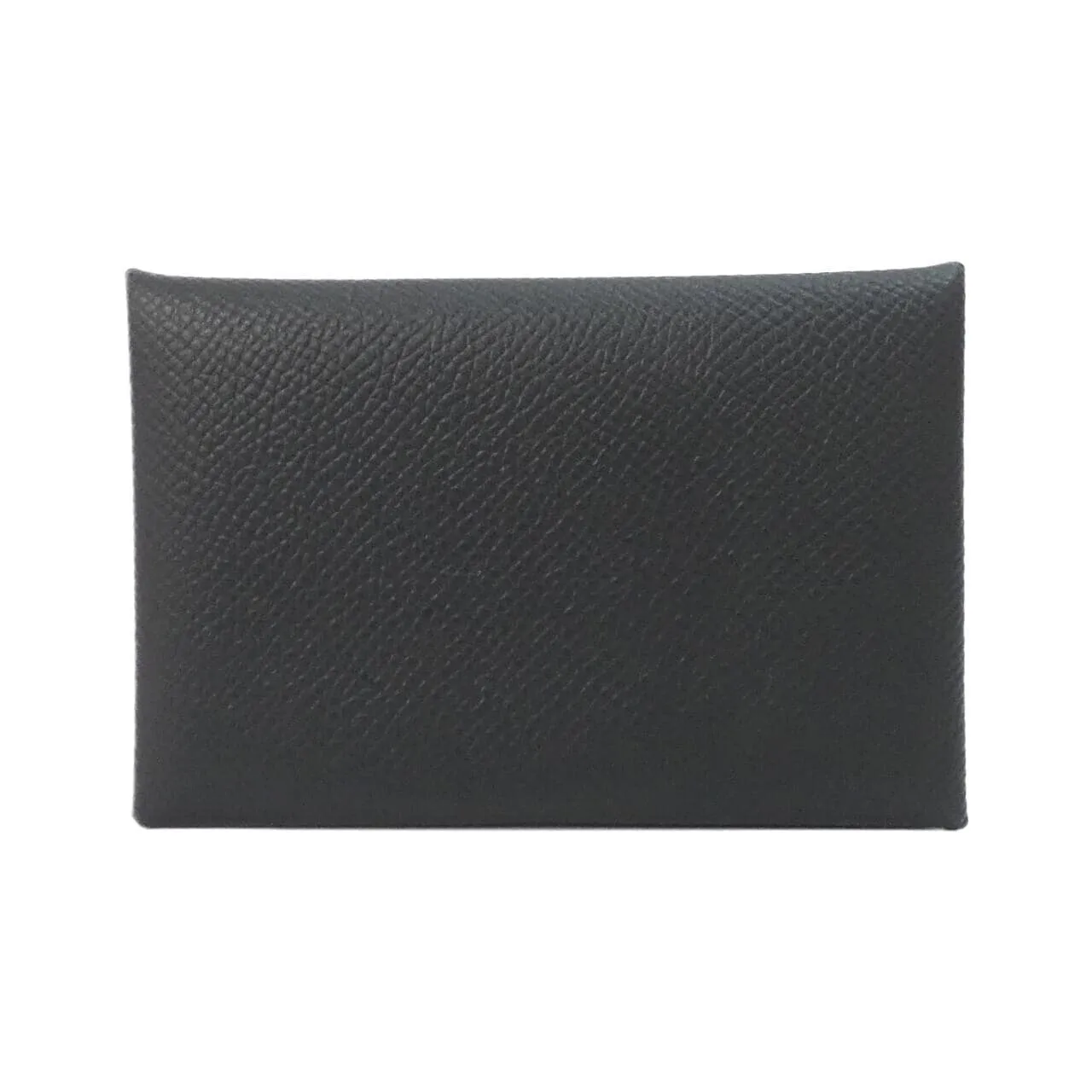 HERMES 044164CK Card Case Epsom Black