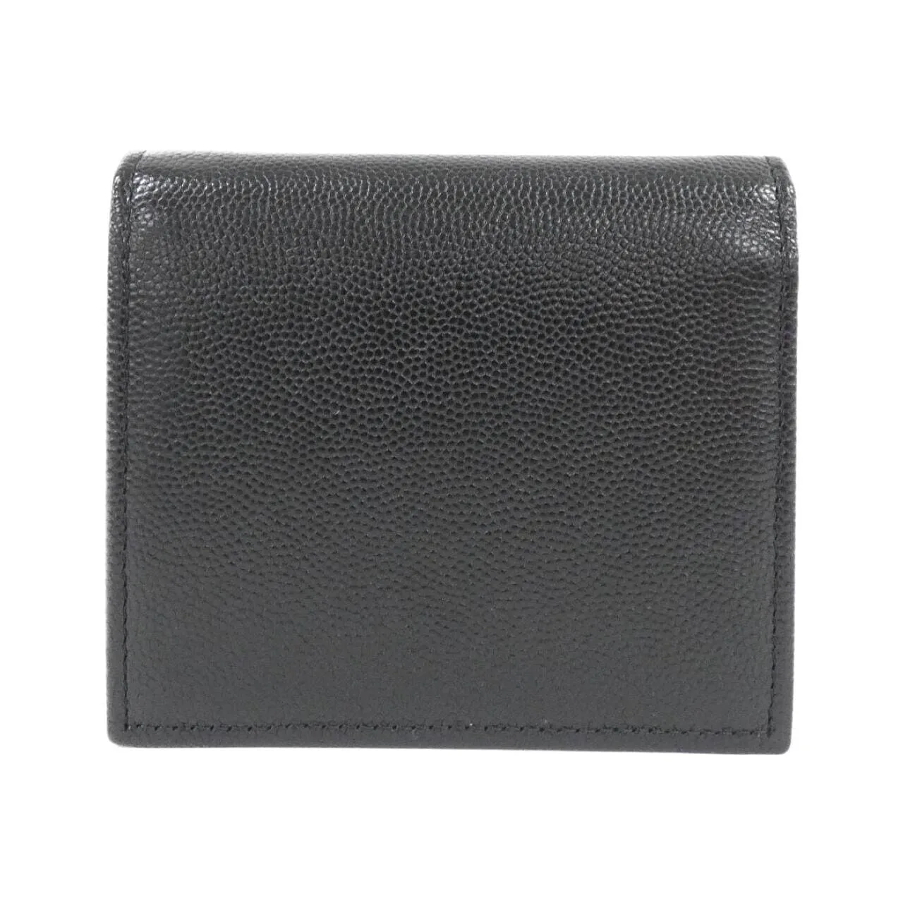CHANEL AP4656 Wallet Grained Calfskin Black Grained Calfskin Rank A - Thumbnail 2