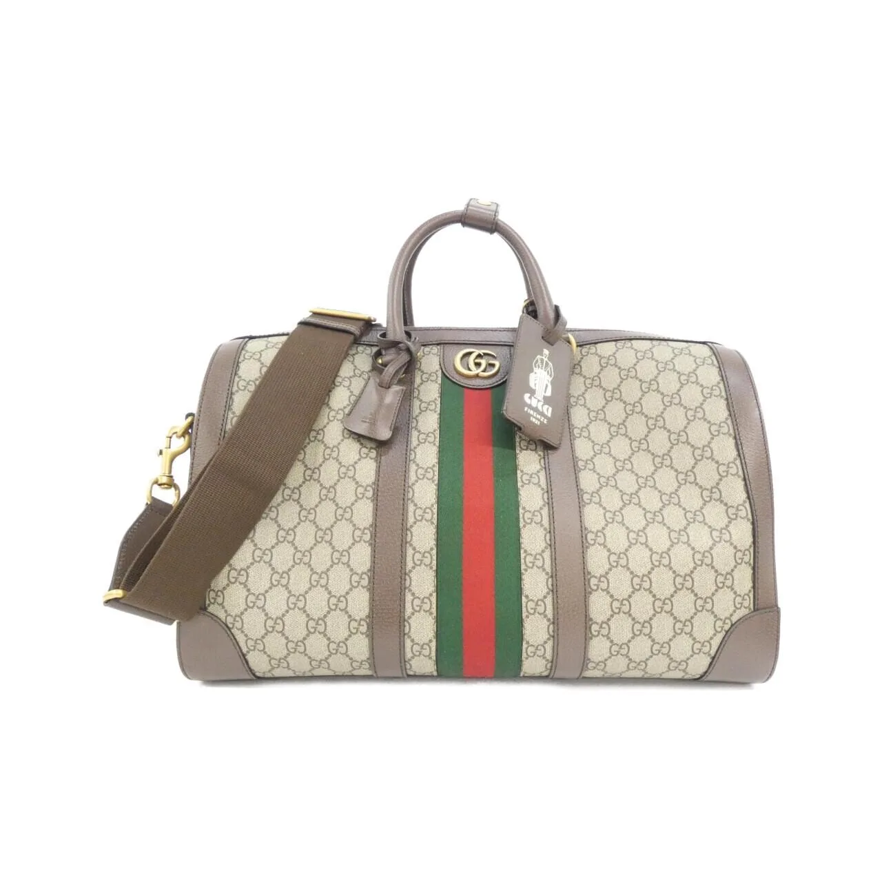 GUCCI 724642 9C2ST 波士頓包 帆布 Black