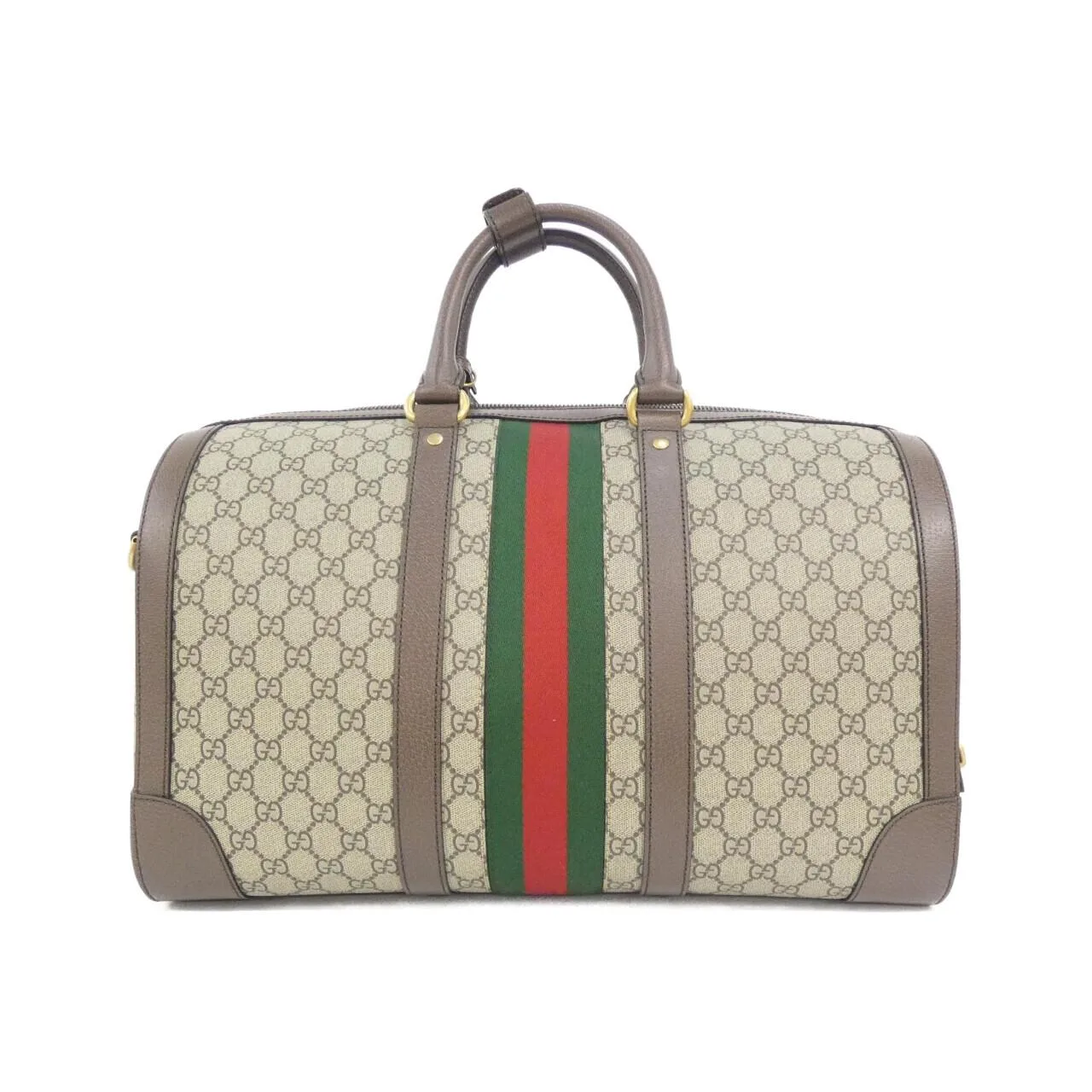 GUCCI 724642 9C2ST 波士頓包 帆布 黑色 帆布 中古品A - 縮圖 2