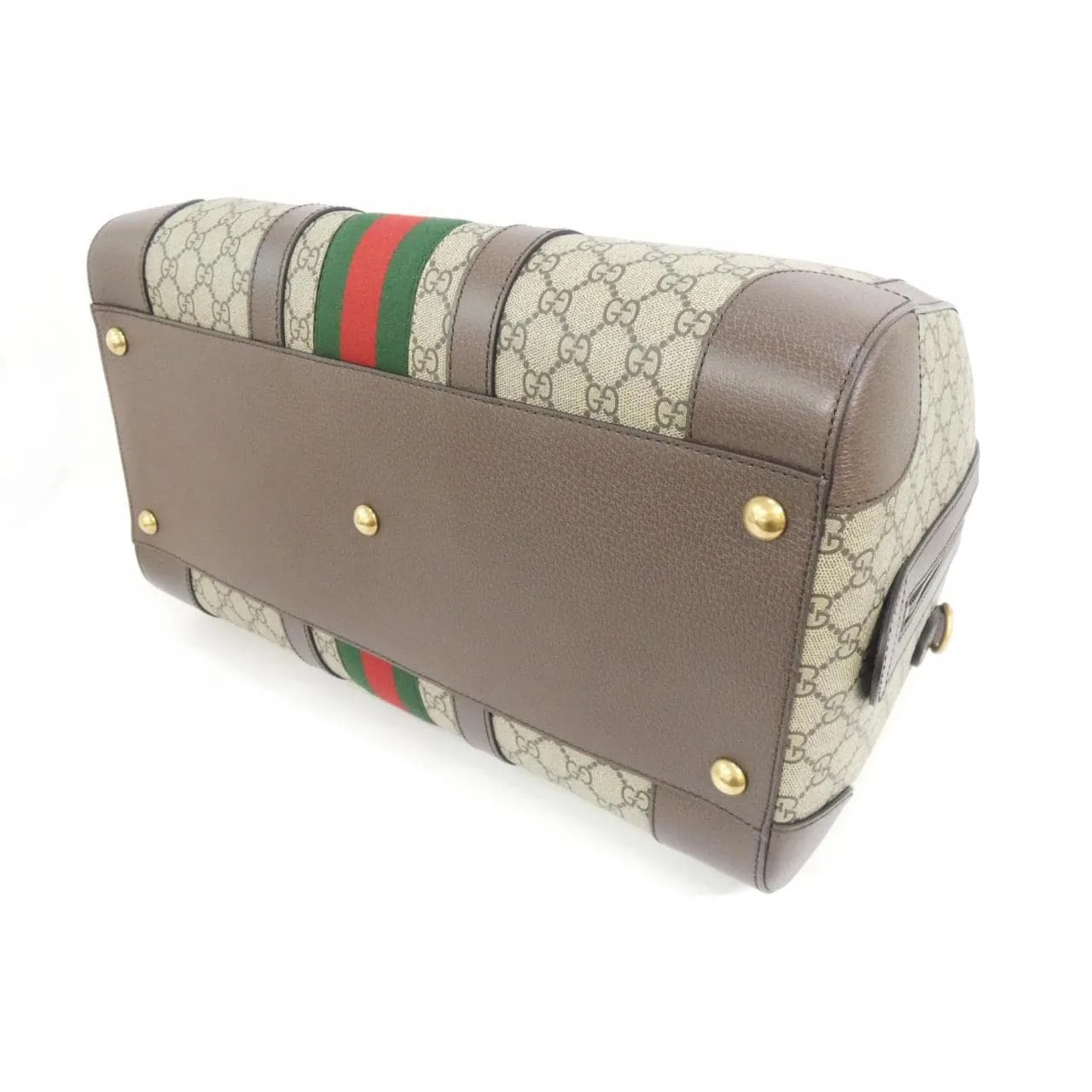 GUCCI 724642 9C2ST 波士頓包 帆布 黑色 帆布 中古品A - 縮圖 3