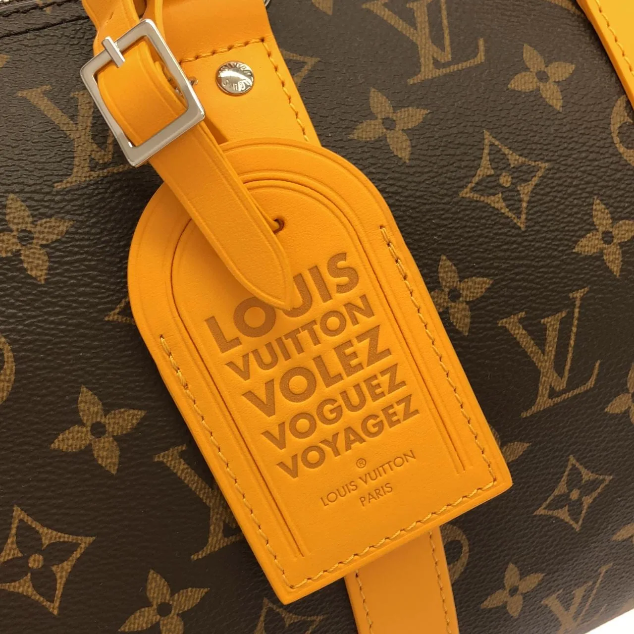 LOUIS VUITTON Keepall M13201 Boston Monogram Black Monogram Rank A - Thumbnail 4