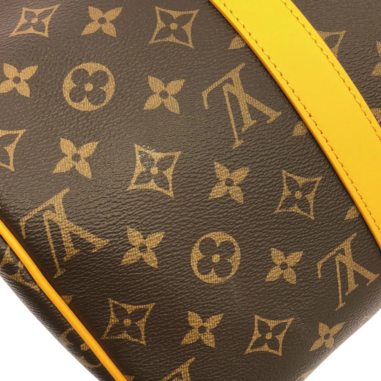 LOUIS VUITTON Keepall M13201 Boston Monogram Black Monogram Rank A - Thumbnail 5
