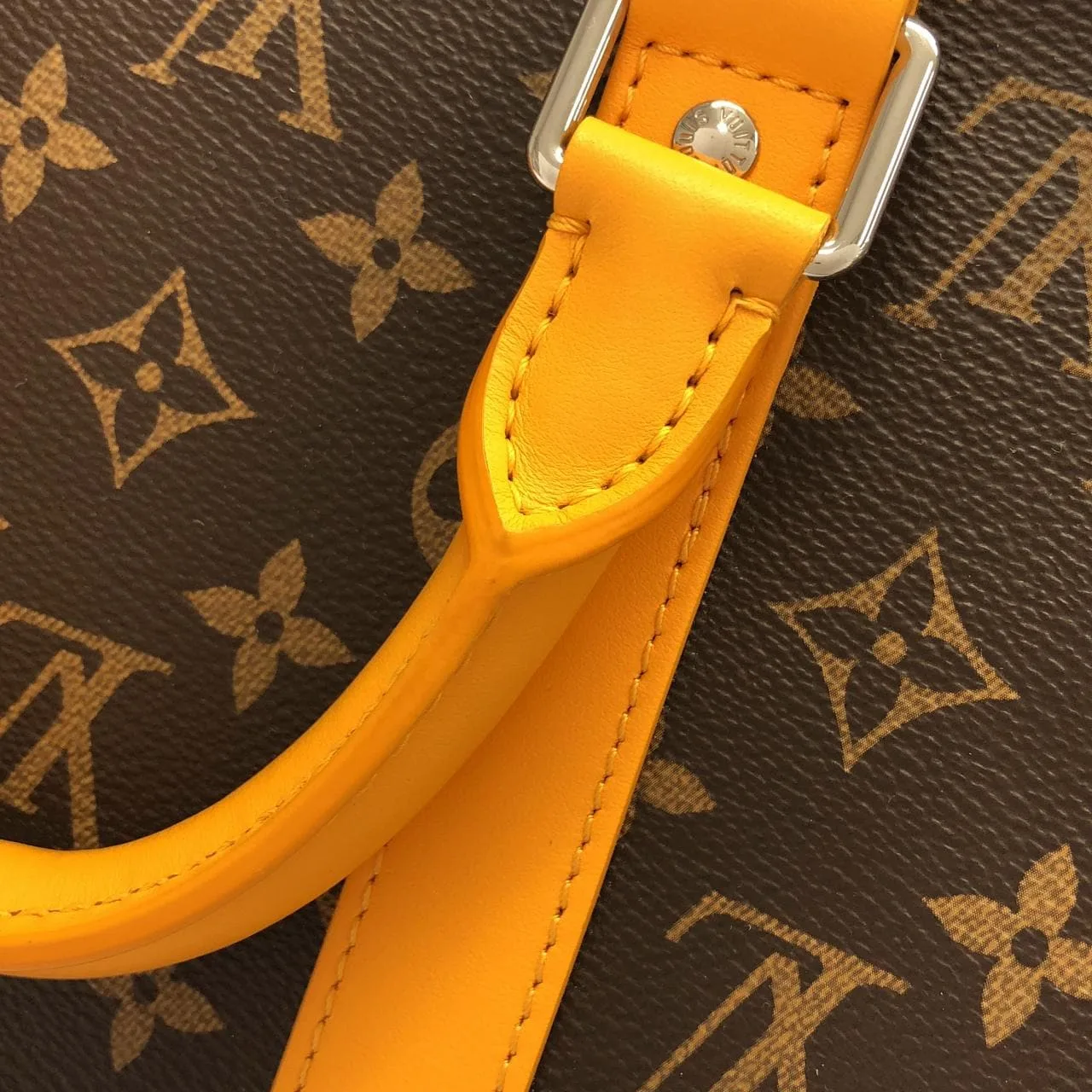 LOUIS VUITTON Keepall M13201 Boston Monogram Black Monogram Rank A - Thumbnail 6