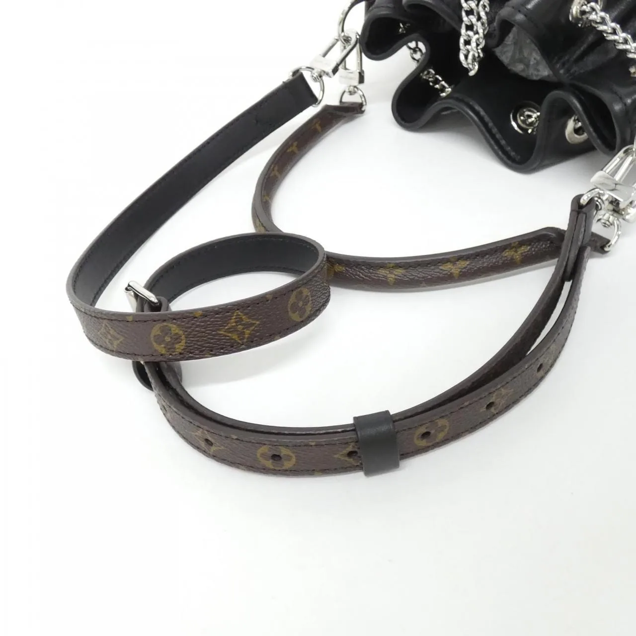 LOUIS VUITTON M14377 Shoulder Lambskin Black Lambskin Rank A - Thumbnail 5