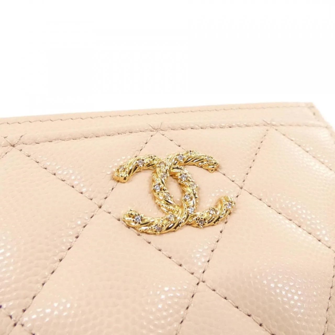 CHANEL AP5080 Card Case Grained Calfskin Pink Grained Calfskin Unused - Thumbnail 3