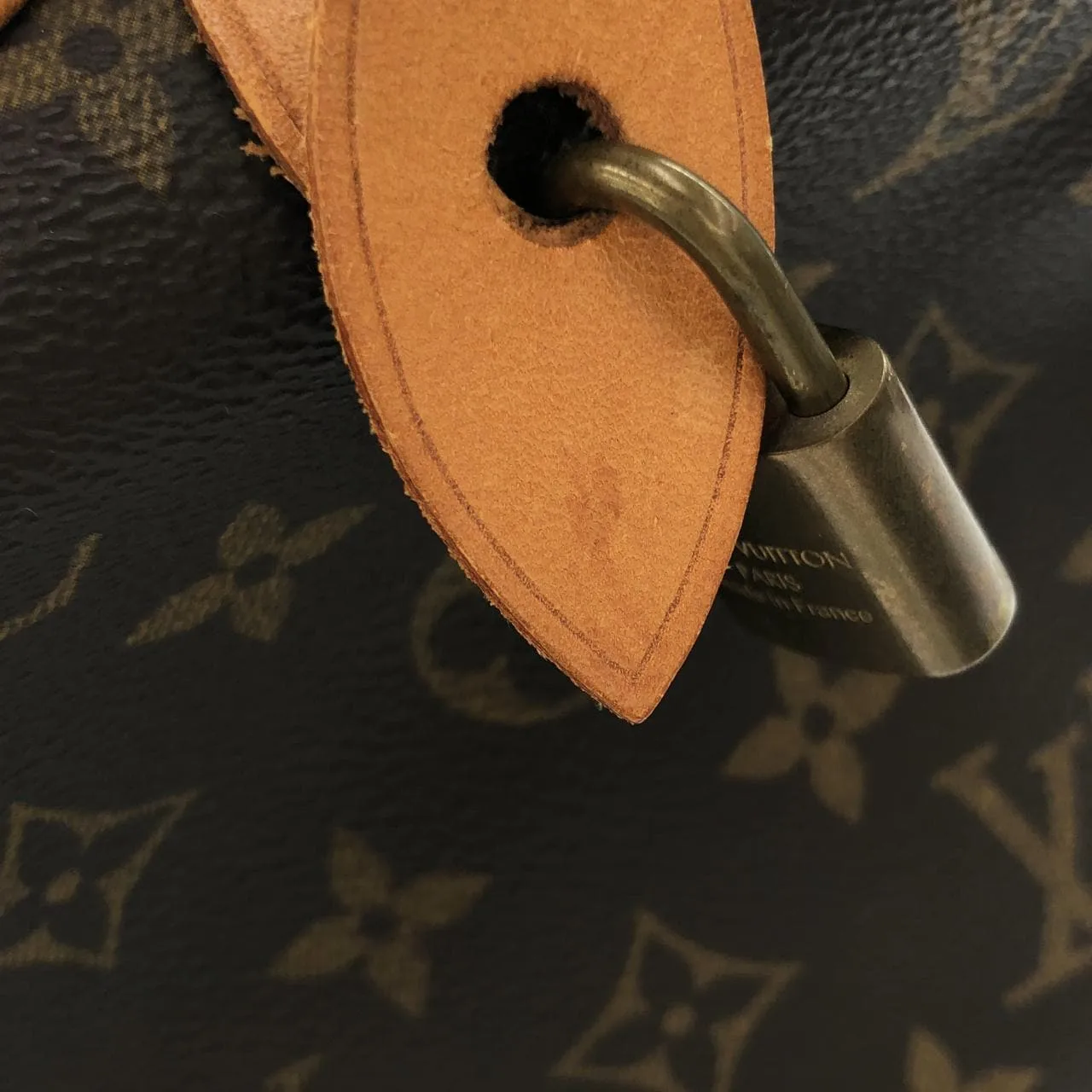 LOUIS VUITTON Speedy M41526 Boston Monogram Black Monogram Rank A - Thumbnail 5