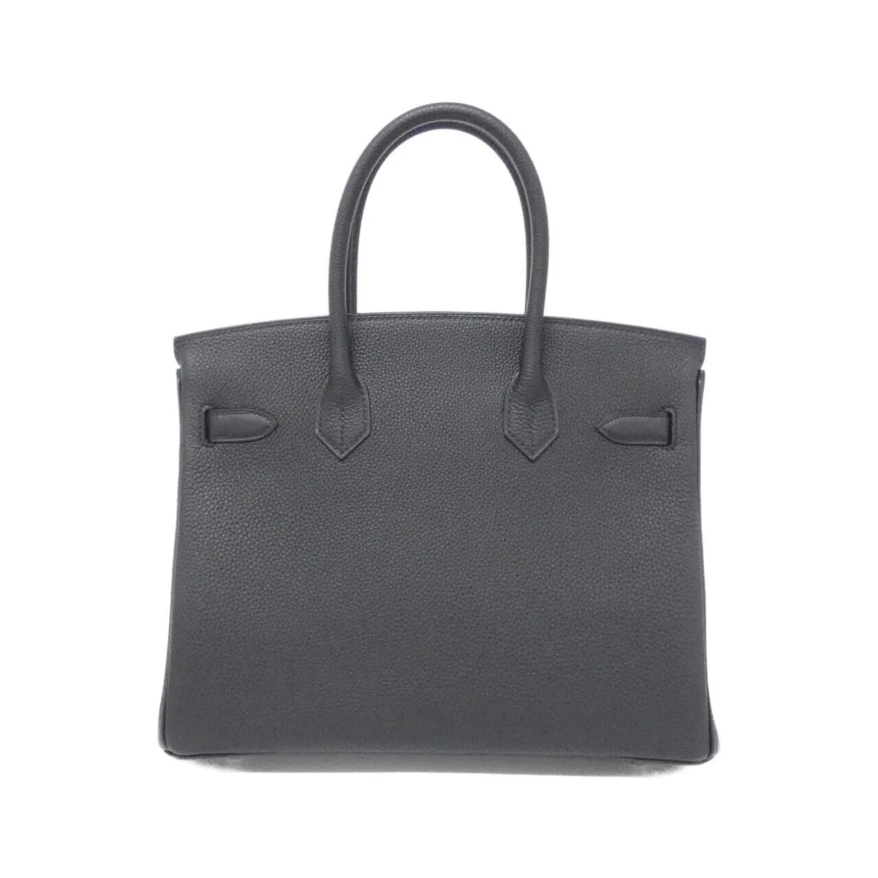 HERMES Birkin 030520CK Handbag Togo Black Togo Leather Unused - Thumbnail 2