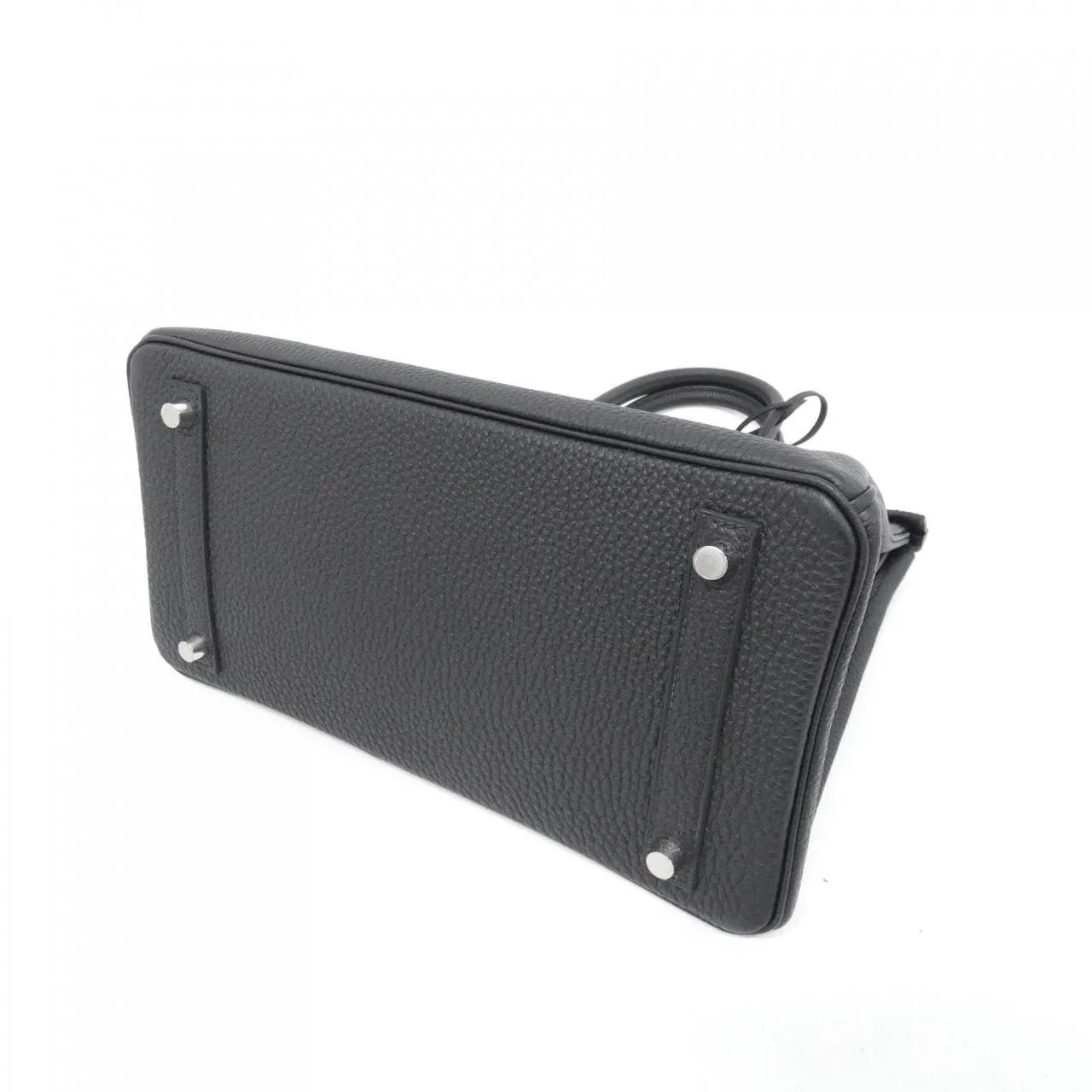 HERMES Birkin 030520CK Handbag Togo Black Togo Leather Unused - Thumbnail 3