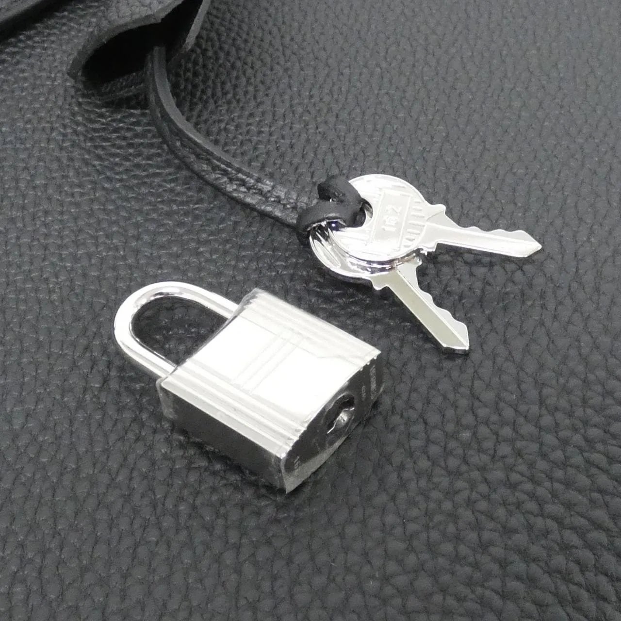 HERMES Birkin 030520CK Handbag Togo Black Togo Leather Unused - Thumbnail 4