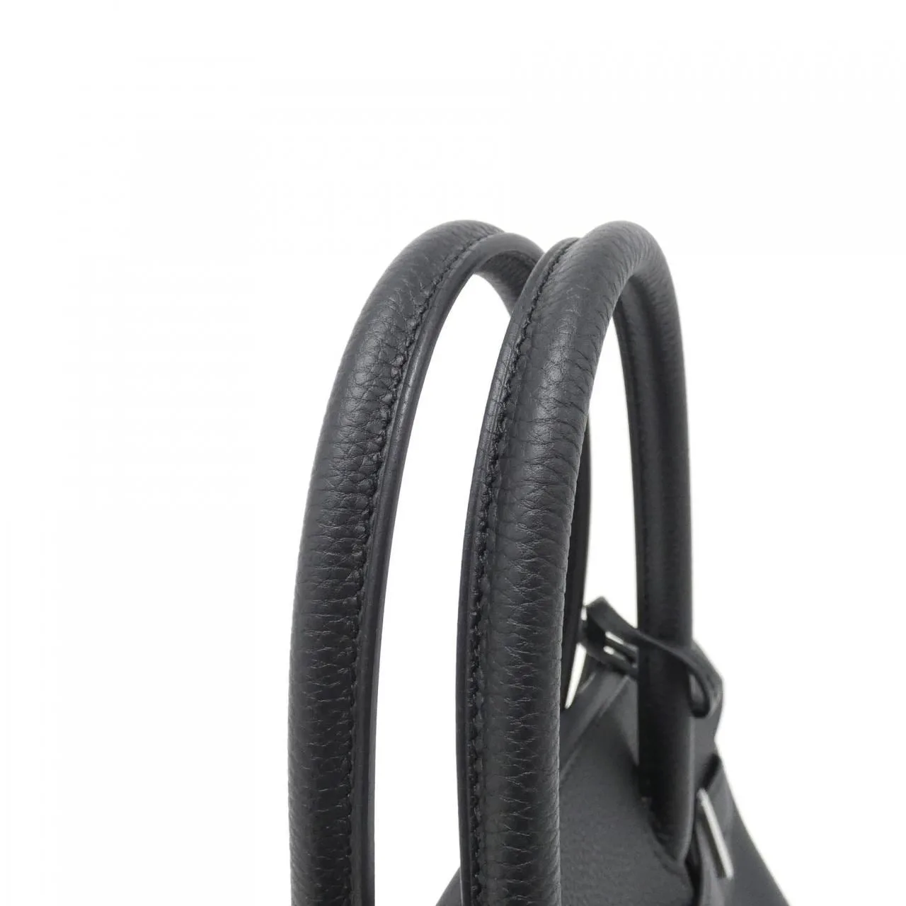 HERMES Birkin 030520CK Handbag Togo Black Togo Leather Unused - Thumbnail 6