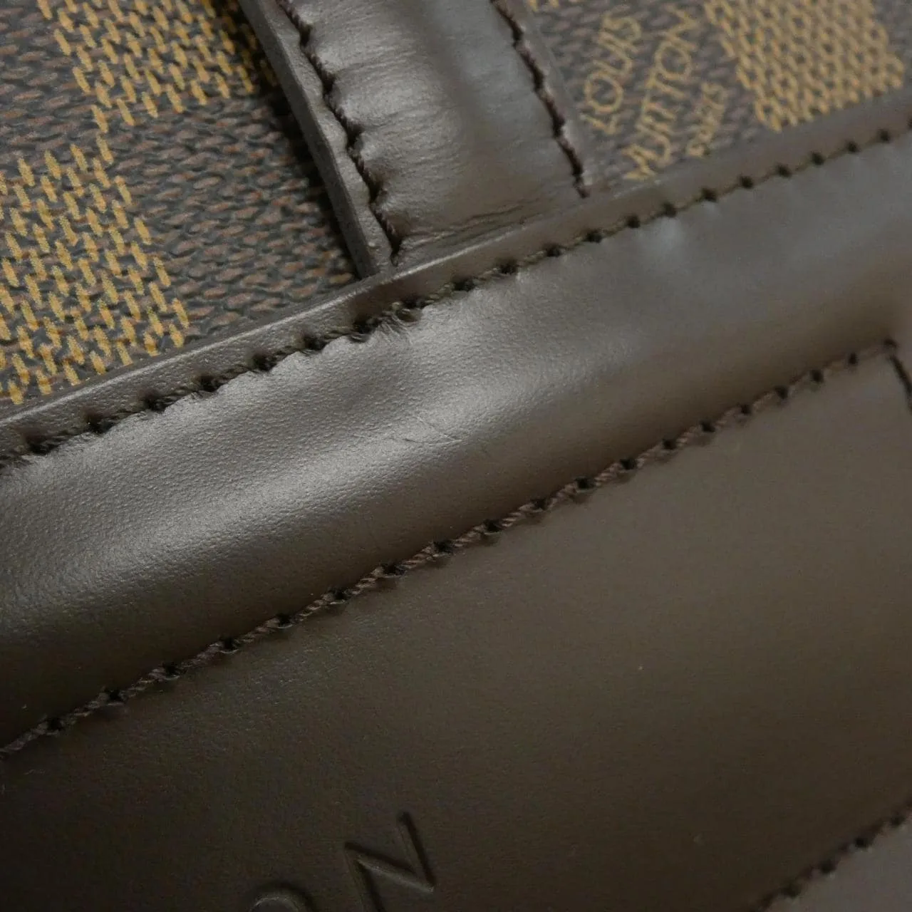 LOUIS VUITTON N51123 Handbag Damier Black Damier Rank A - Thumbnail 3