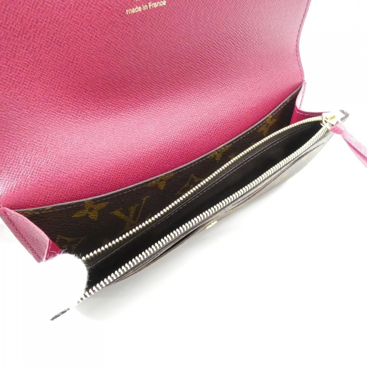 LOUIS VUITTON M60697 Wallet Monogram 黑色 Monogram 中古品A - 縮圖 5