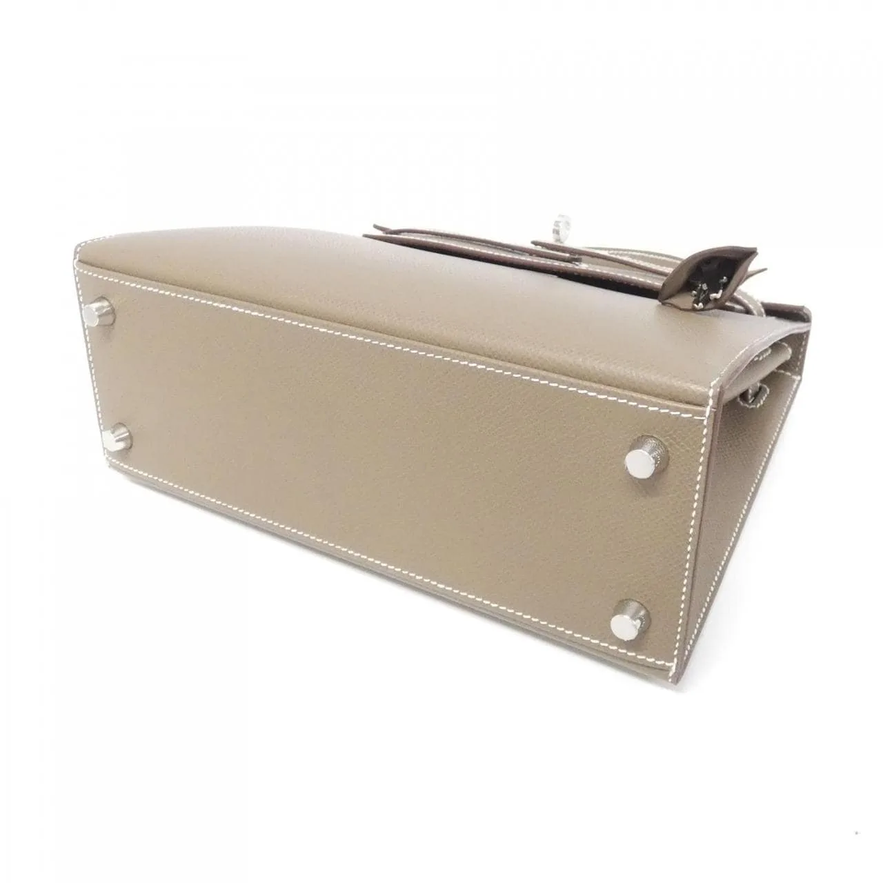 HERMES Kelly 038416CK Handbag Epsom Etoupe Epsom Leather Unused - Thumbnail 3