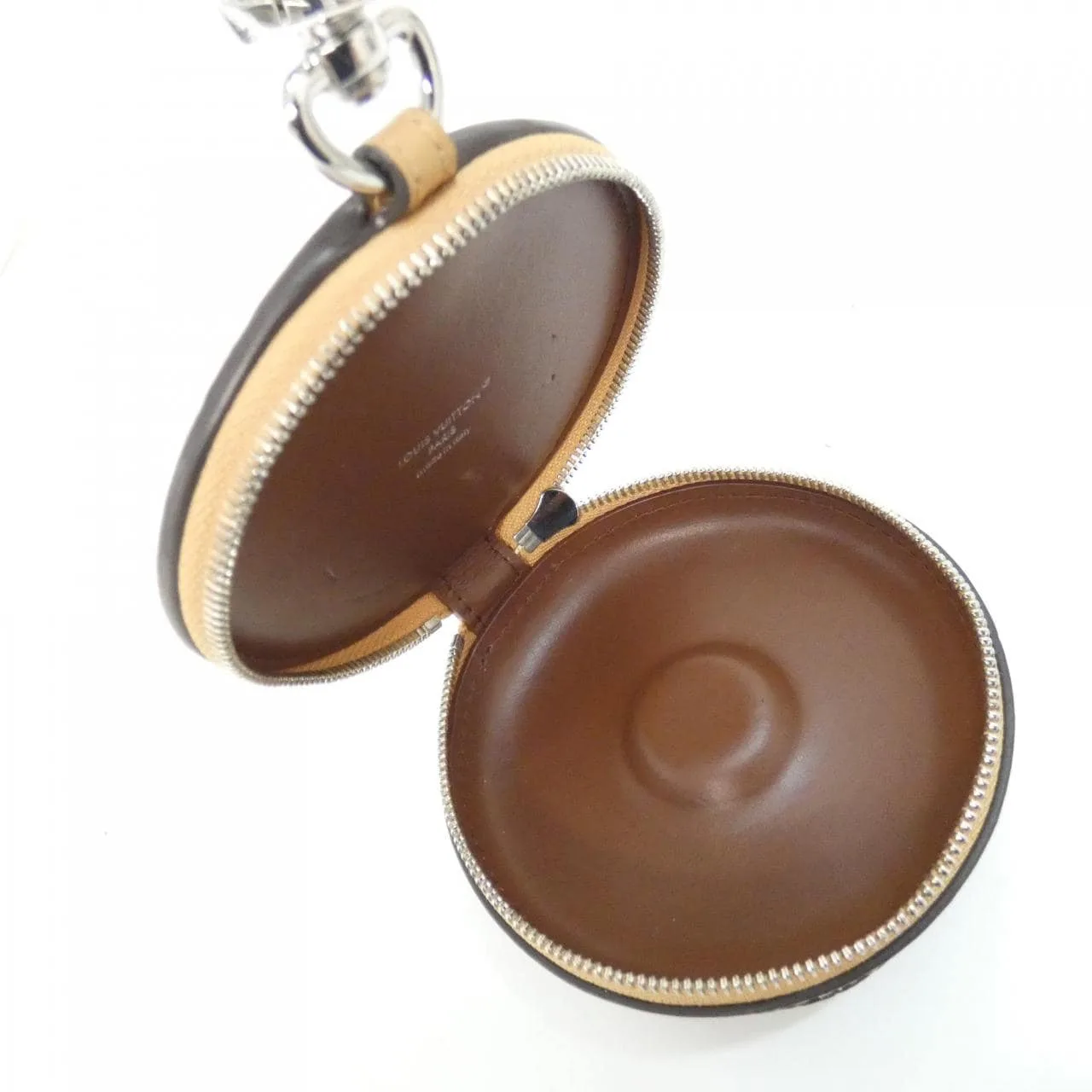 LOUIS VUITTON M03742 鎖匙包 帆布 黑色 帆布 中古品A - 縮圖 6