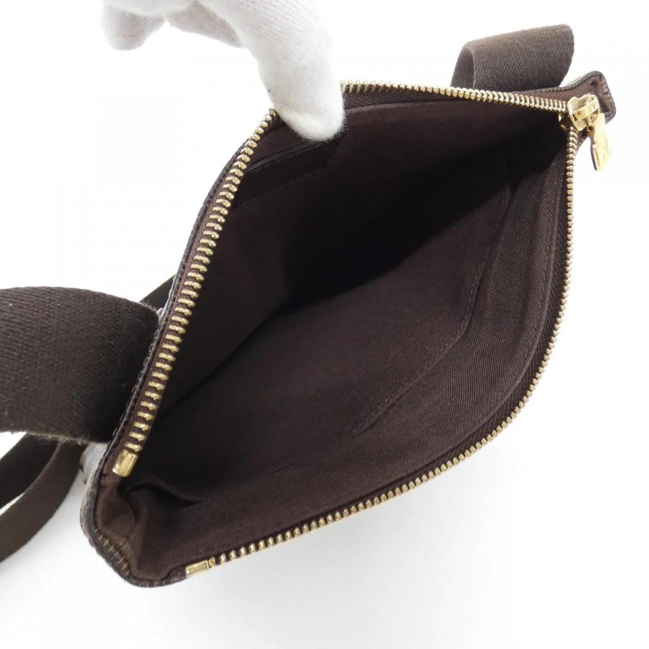 LOUIS VUITTON Pochette N41100 Shoulder Damier Black Damier Rank A - Thumbnail 8