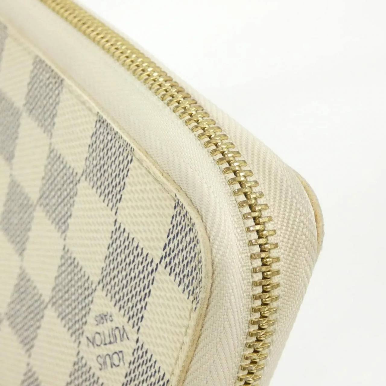 LOUIS VUITTON N60012 銀包 Damier 黑色 Damier 中古品A - 縮圖 4