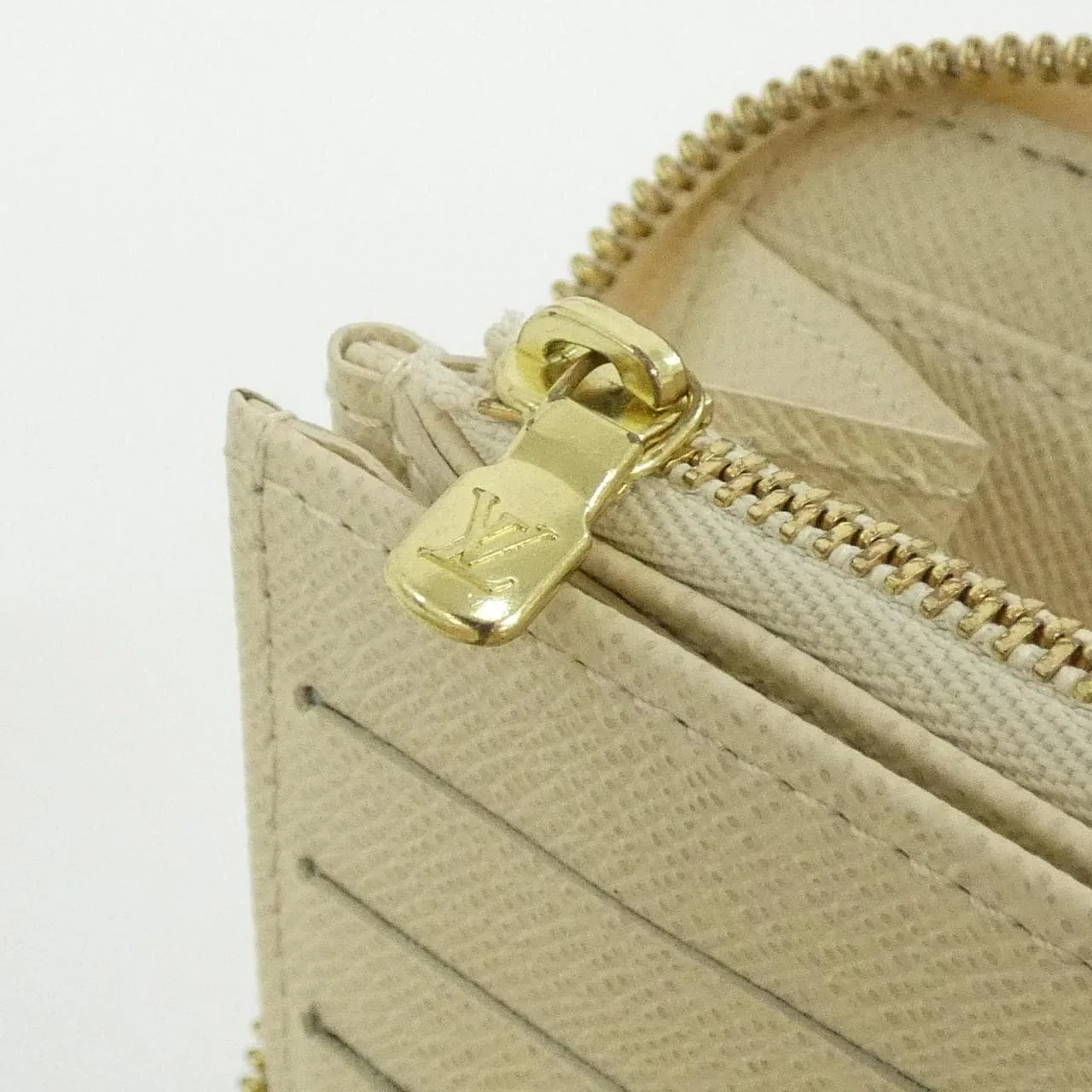 LOUIS VUITTON N60012 銀包 Damier 黑色 Damier 中古品A - 縮圖 10