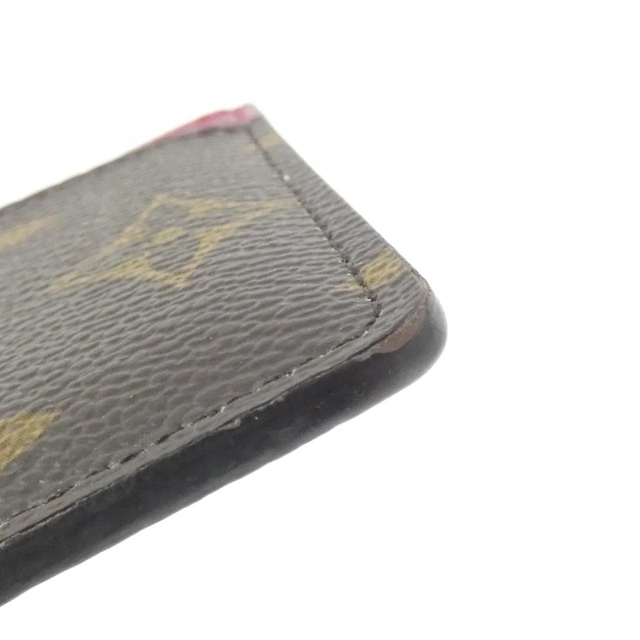 LOUIS VUITTON M60703 卡片套 Monogram 黑色 Monogram 中古品A - 縮圖 2