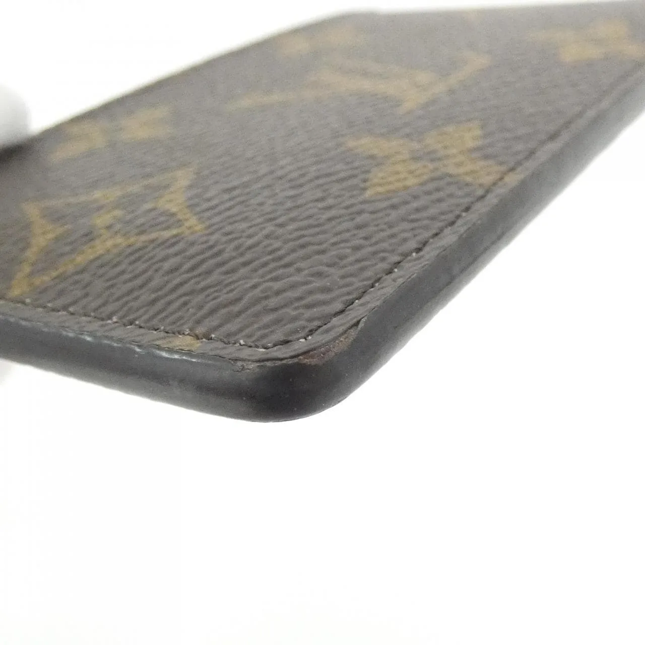 LOUIS VUITTON M60703 卡片套 Monogram 黑色 Monogram 中古品A - 縮圖 3