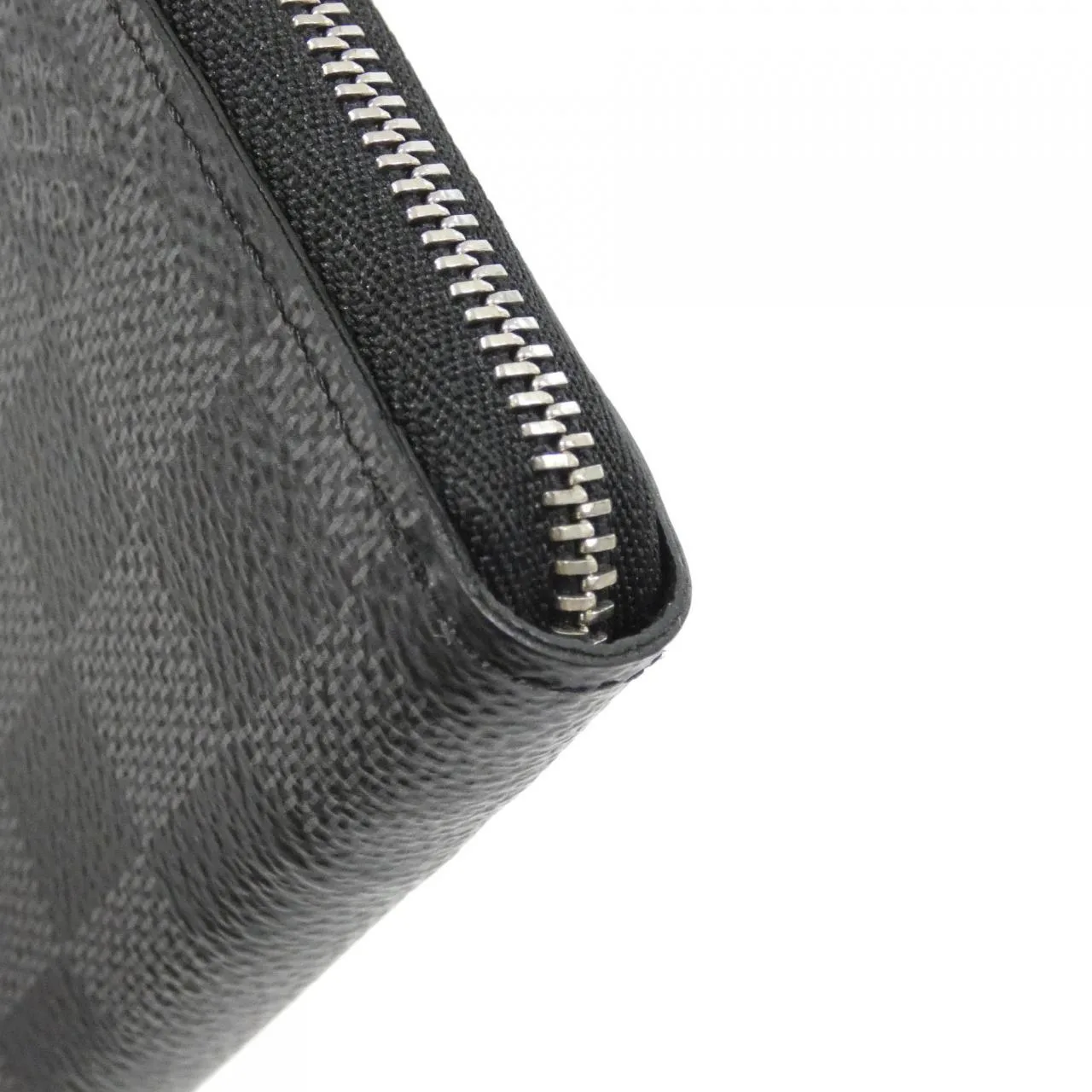 LOUIS VUITTON N63076 散紙包 Damier 黑色 Damier 中古品A - 縮圖 3