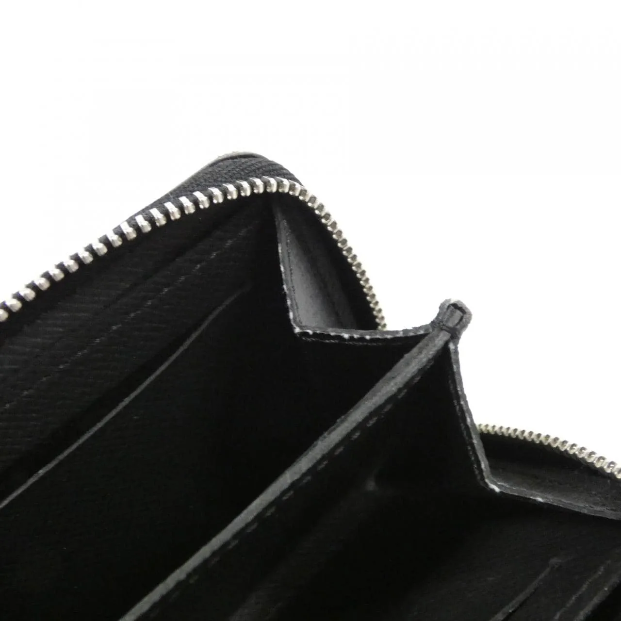 LOUIS VUITTON N63076 散紙包 Damier 黑色 Damier 中古品A - 縮圖 7