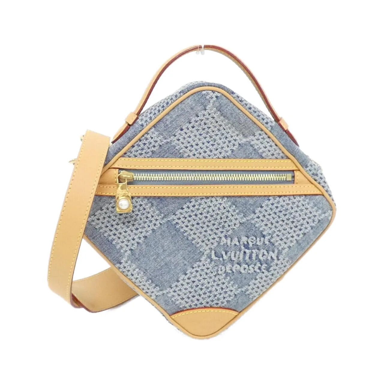 LOUIS VUITTON N40706 肩背包 牛仔布 Blue