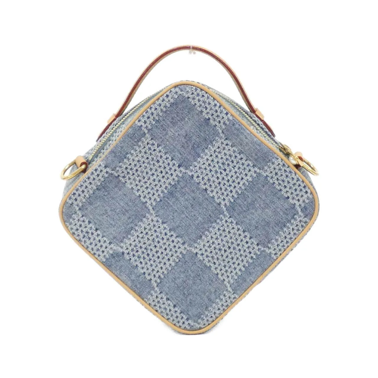 LOUIS VUITTON N40706 Shoulder Denim Blue Denim Rank A - Thumbnail 2