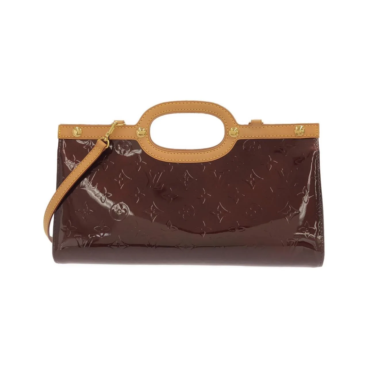 LOUIS VUITTON M91995 Handbag Vernis Black