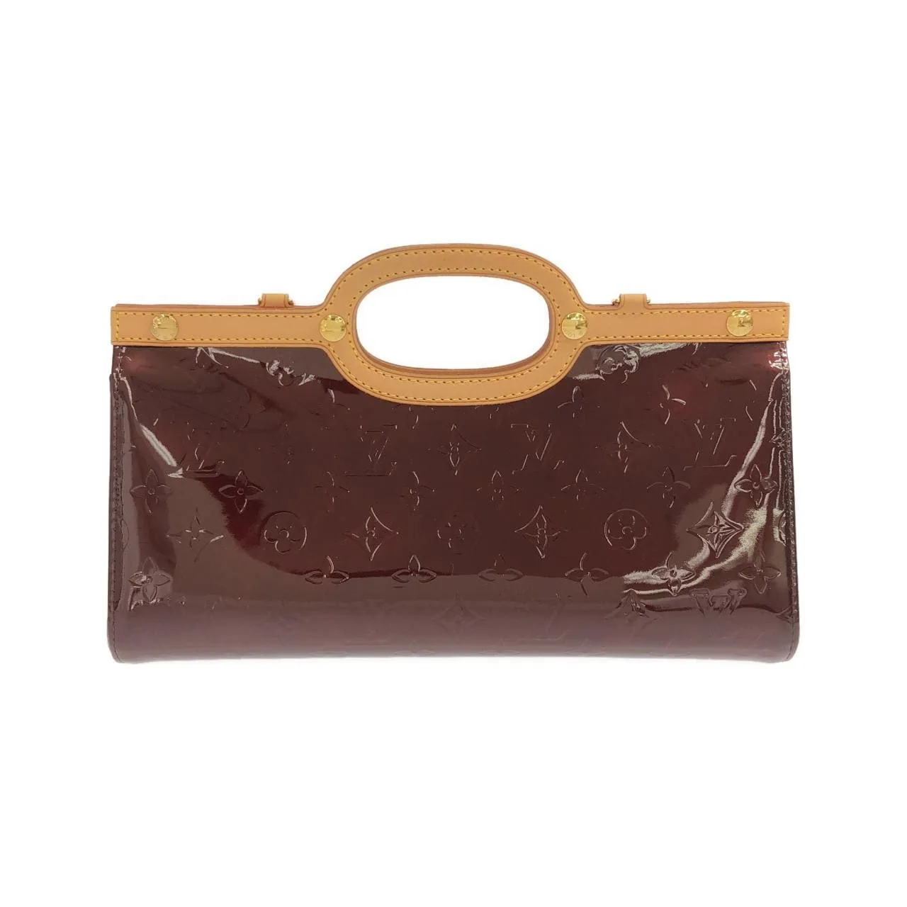 LOUIS VUITTON M91995 Handbag Vernis Black Vernis Rank A - Thumbnail 2