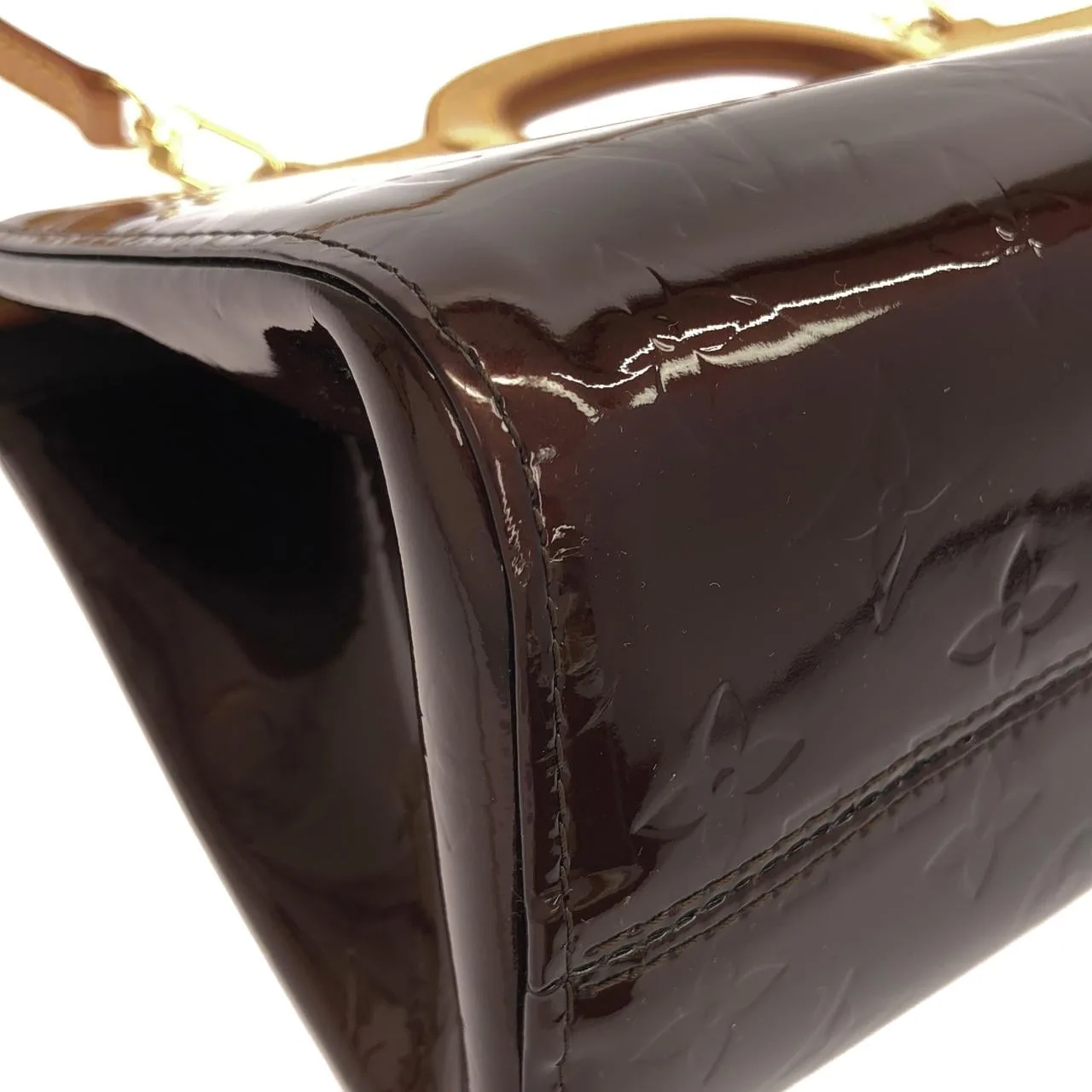 LOUIS VUITTON M91995 Handbag Vernis Black Vernis Rank A - Thumbnail 3