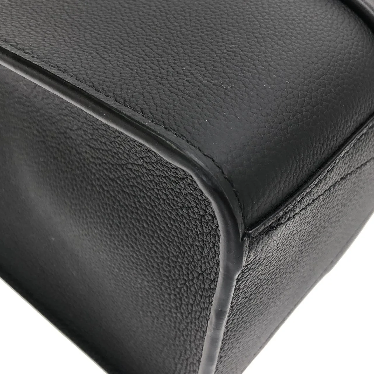 LOUIS VUITTON M57308 托特包 羊皮 黑色 羊皮 中古品A - 縮圖 3